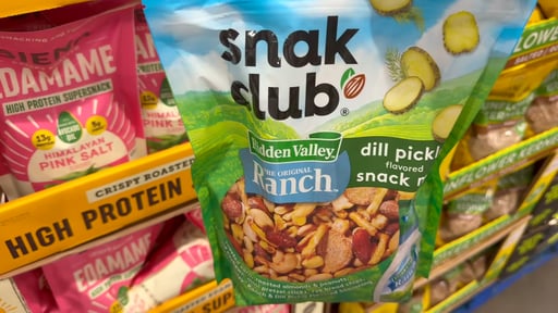 Snak Club Hidden Valley Ranch & Dill Pickle Snack Mix, 24 oz
