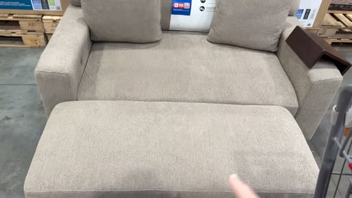 Thomasville Gilroy Oversized Chair with Storage Ottoman
