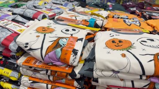 Character Kids' 4-Piece Halloween Pajama Set