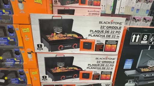 Blackstone 22" Tabletop Griddle with Hard Cover and Carry Bag Bundle