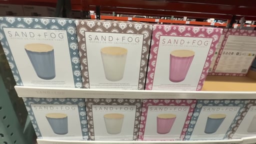 Sand + Fog 57 oz Scalloped Candles