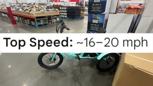 Vesla VS-900 Foldable Fat Tire E-Trike