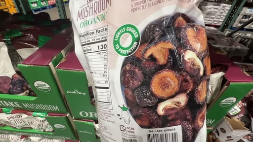 Snak Yard Organic Shiitake Mushrooms
