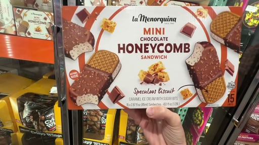 La Menorquina Mini Chocolate Honeycomb Sandwiches