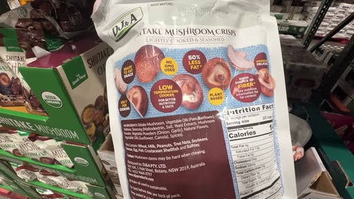 DJ&A Shiitake Mushroom Crisps