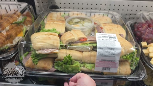 Artisan Bread Sandwich Platter Chicken & Roast Beef
