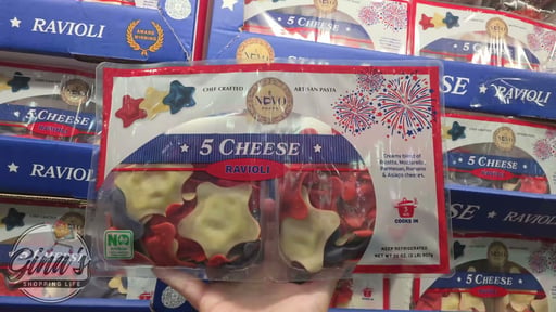 Nuovo Five Cheese Star Shaped Ravioli 32 oz