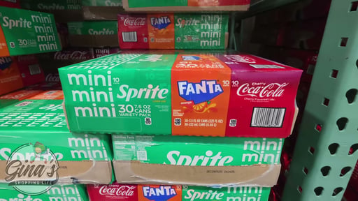 Coca-Cola Mini Variety Pack, 30 Count, 7.5 Ounce Cans