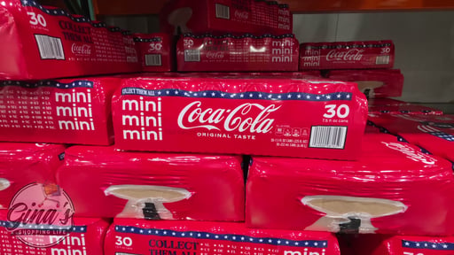 Coca-Cola Mini Cans 30/7.5 FL OZ (6.75 Quarts)