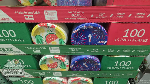 Pizazz 10" Patriotic Plates