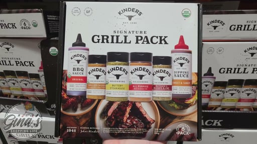 Kinder's Organic Signature Grill Pack, 6-Count, 54.4 oz