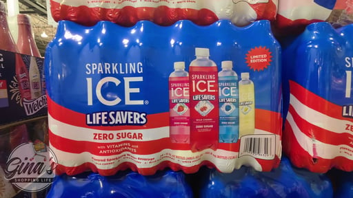 Sparkling Ice Life Savers Sparkling Water Variety Pack, 24 x 17 fl oz
