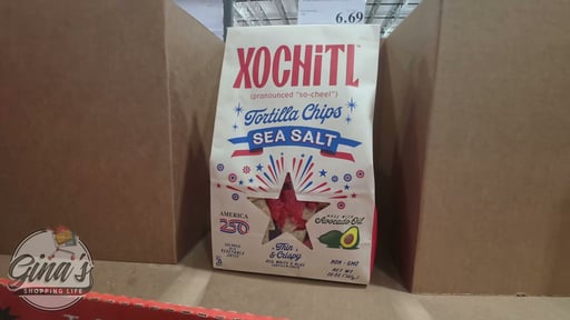Xochitl Red White & Blue Tortilla Chips 20 oz