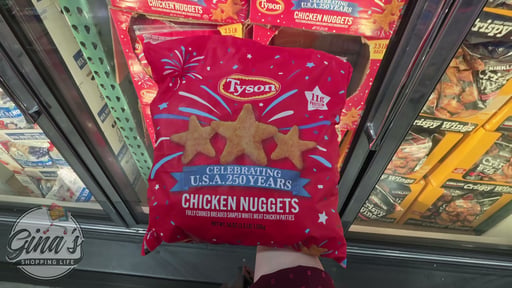 Tyson U.S.A. 250th Anniversary Chicken Nuggets 56 oz