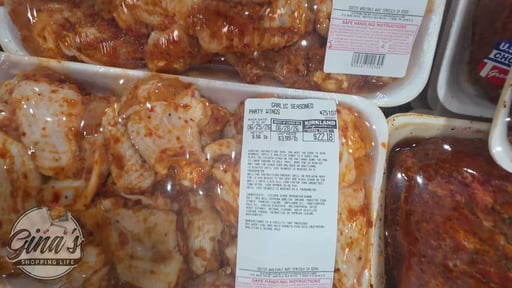 Garlic Seasoned Party Wings Per Lb