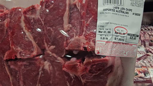 Lamb Loin Chops, Australian, Per Lb