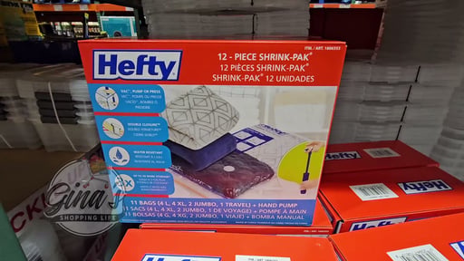 Hefty 12 Piece Shrink-Pak Combo