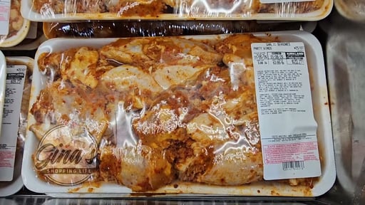 Garlic Seasoned Party Wings Per Lb