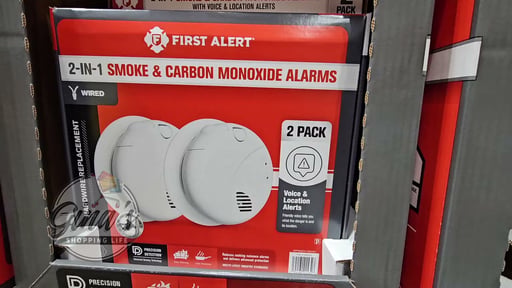 First Alert Hardwired Combo Smoke & CO Alarm