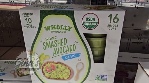 Wholly Organic Smashed Avocado 16/2 oz