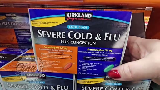Kirkland Signature Severe Cold & Flu Day/Night 168ct