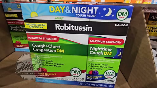 Robitussin DM Max 12oz Plus Nighttime Max 8oz