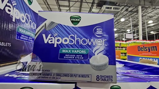 Vicks VapoShower Max Vapors, 8 Shower Tablets