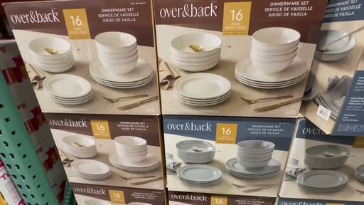 over&back 16-Piece Lake Como Dinnerware Set