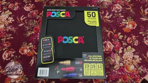 Costco POSCA 50CT MARKER SET (#1982562) - $74.99 (down from $76.49)