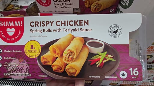Summ! Chicken Spring Roll