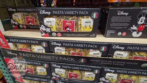Org Mickey & Friends Pasta Variety