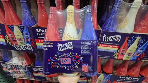 Welch's 250th Anniversary Sparkling Juice, 3-Pack / 25.4 oz
