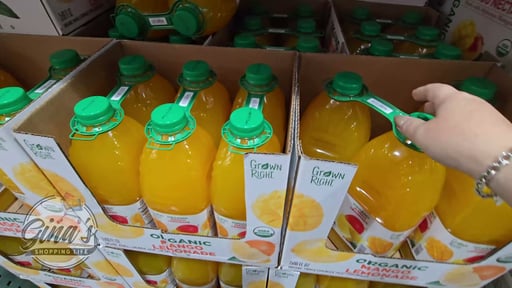 Grown Right Organic Mango Lemonade 2/96 oz Bottles