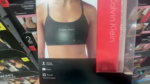 Calvin Klein Women's Sports Bra 2-Pack