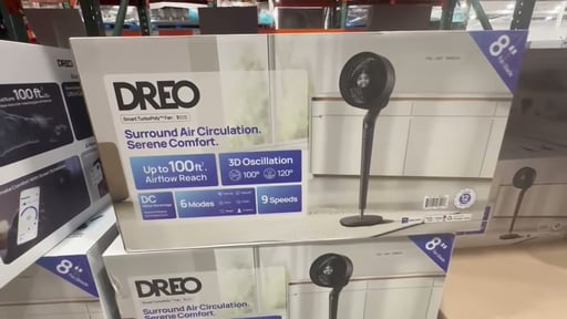 Dreo TurboPoly 350S Pedestal Fan