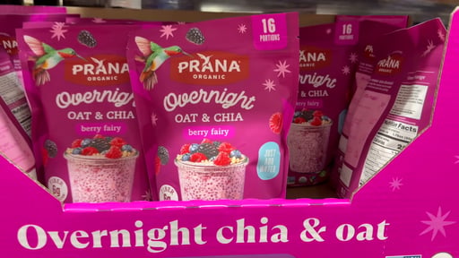 Prana Overnight Chia Organic Berry Fairy 28 oz