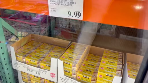 Kirkland Signature Unsalted Butter Quarters