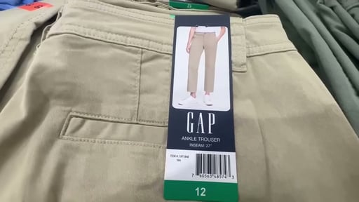 GAP Women's Ankle Trouser