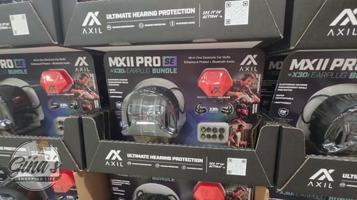 AXIL MX Pro II SE Earmuffs with X30i Earplug & Bluetooth