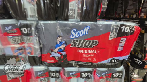 Scott Shop Original Multi-Purpose Towels, Blue, 10 Pack
