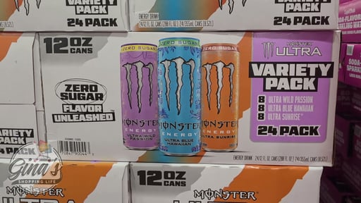 Monster Ultra Variety Pack 24/12 FL OZ