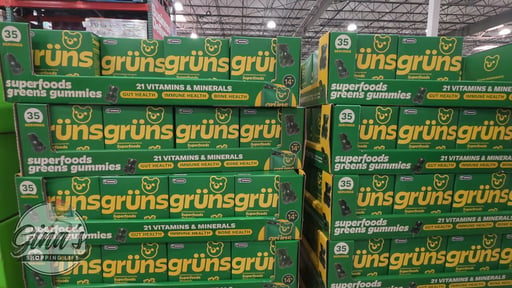 Grüns Adult Greens Gummies, 35 Daily Packs
