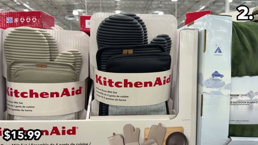 KitchenAid 4-Piece Oven Mitt Set - 2 Mitts & 2 Pot Holders