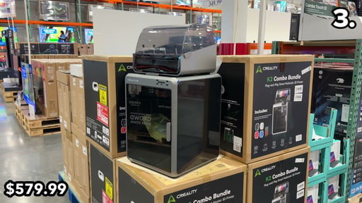 Creality K2 3D Printer with CFS, Filament & Nozzle Combo