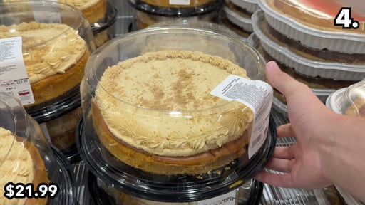 Kirkland Signature Pumpkin Cheesecake with Whipped Topping