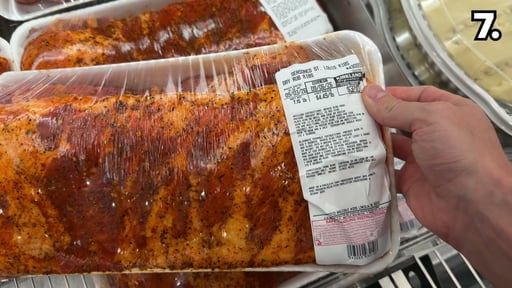 Dry Rub Ribs St. Louis Style Per Lb