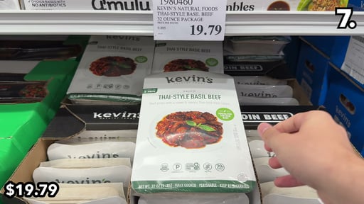 Kevin's Natural Foods Thai-Style Basil Beef 32 Ounce Package