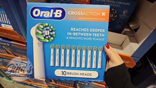Oral-B CrossAction X Replacement Brush Heads 10PK