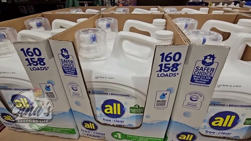 All Free & Clear Plus+ Compacted Liquid Detergent, 160 Loads, 200 oz
