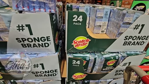 Scotch-Brite Zero Scratch Sponge 24 ct